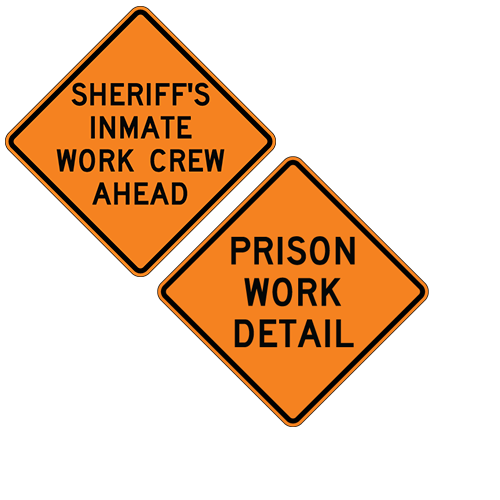 Prison Special Legend Signs