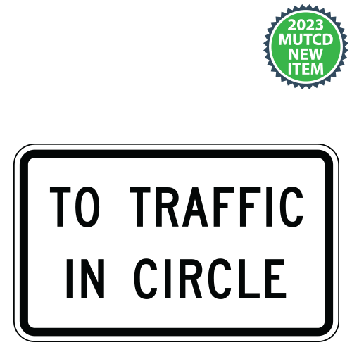 To Traffic in Circle Plaque