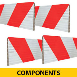 Red/White Barricade Boards