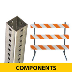 Telespar Barricade Uprights
